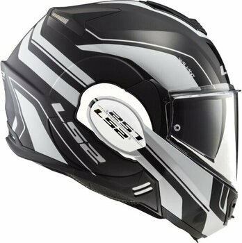 Helmet LS2 FF399 Valiant Lumen Lumen Matt/Gloss Black Light M Helmet - 4