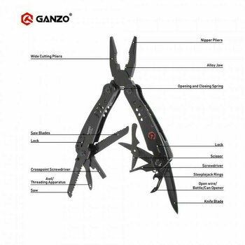Mулти инструменти Ganzo Multi-Tool G301B - 3