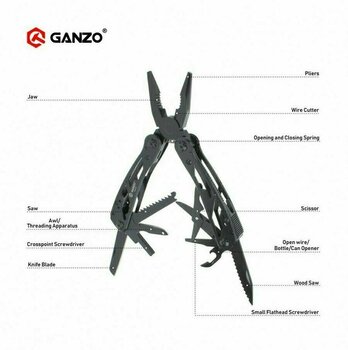 Mулти инструменти Ganzo Multi-Tool G202B - 8