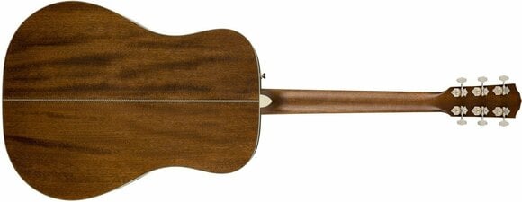 Guitarra dreadnought Fender Paramount PM1 OV All-Mahogany LH Natural Satin Open Pore Guitarra dreadnought - 2