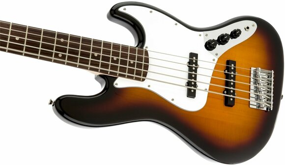 Baixo de 5 cordas Fender Squier Affinity Jazz Bass V IL Brown Sunburst - 6
