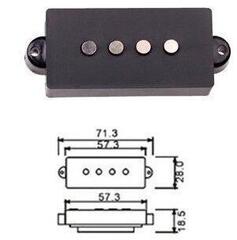Pick up za bas gitare Dr.Parts PPU-2 Black Pick up za bas gitare - 1