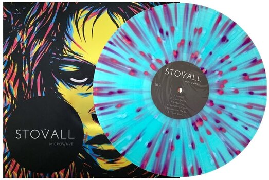 LP ploča Microwave - Stovall (10th Anniversary Edition) (Half Clear/Half Baby Blue with Pink Splatter Coloured) (LP) - 2