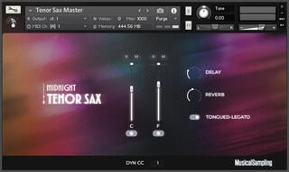 Sample/lydbibliotek Musical Sampling Midnight: Tenor Sax (Digitalt produkt) - 1