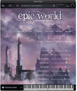 Zvuková knihovna pro sampler Engine Audio Epic World EP (Digitální produkt) - 2