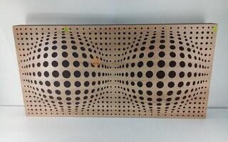 Абсорбиращ дървен панел Mega Acoustic FiberPRO120 AcouSphere Sonoma Oak/Brown Абсорбиращ дървен панел (Повреден) - 1