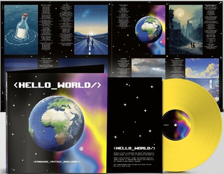 LP ploča Pinguini Tattici Nucleari - <HELLO_WORLD/> (Sun Yellow Coloured) (LP) - 2