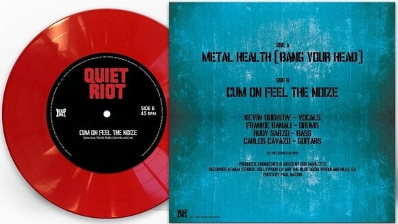 LP ploča Quiet Riot - Metal Health (Bang Your Head) (Red Coloured) (7" SP) - 3