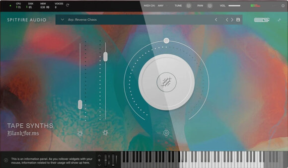 Audio biblioteka za sampler Spitfire Audio BlankFor.ms — Tape Synths (Digitalni proizvod) - 2