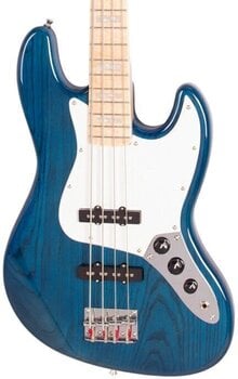 4-string Bassguitar SX SJB75 Trans Blue 4-string Bassguitar (Like new) - 3