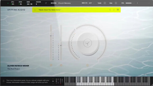 Sample i instrumenty wirtualne Spitfire Audio Oliver Patrice Weder — The Pool Project (Produkt cyfrowy) - 2