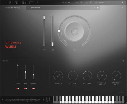 Библиотека със звукови ефекти Spitfire Audio Originals Wurli (Дигитален продукт) - 2