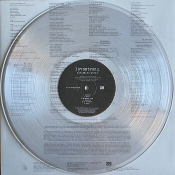 Грамофонна плоча Christina Perri - Lovestrong. (Clear Crystal Coloured) (LP) - 3