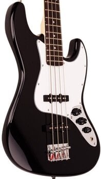 4-string Bassguitar SX SB1 Bass Guitar Kit Black 4-string Bassguitar (Like new) - 5