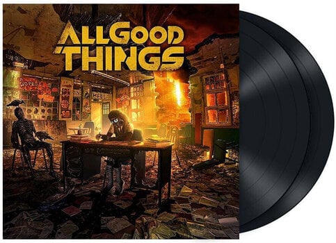 Disque vinyle All Good Things - A Hope In Hell (Translucent Orange & Black Coloured) (2 LP) - 2