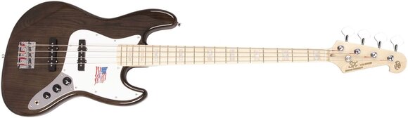 Elektromos basszusgitár SX SJB75 Complete SET Transparent Black Elektromos basszusgitár - 3