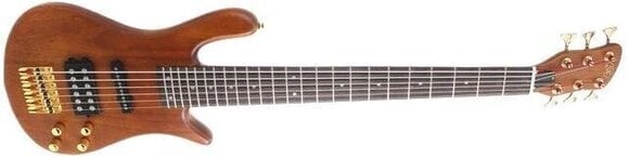 6-snarige basgitaar SX SWB1/6 Natural 6-snarige basgitaar - 4