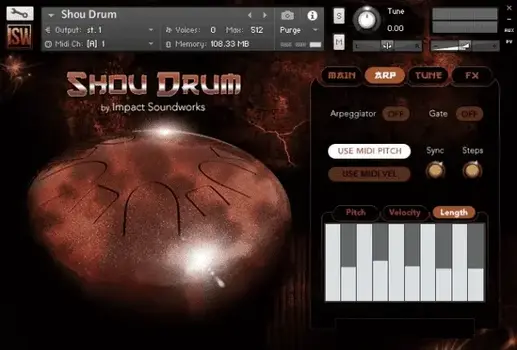 Banques de sons et samples Impact Soundworks Shou Drum (Produit numérique) - 2