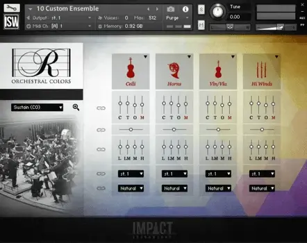 Biblioteca de muestras/sonidos Impact Soundworks Rhapsody: Orchestral Colors (Producto digital) - 3