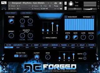 Sample/Sound Library Impact Soundworks ReForged: Cinematic Metallic Sound Design (Digital product) - 1