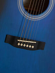 Dreadnought-gitarr SX SD104KBUS Blue Sunburst Dreadnought-gitarr - 5