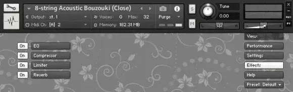 Zvočna knjiga za sampler Impact Soundworks Plectra Series 1: 8-string Acoustic Bouzouki (Digitalni izdelek) - 2