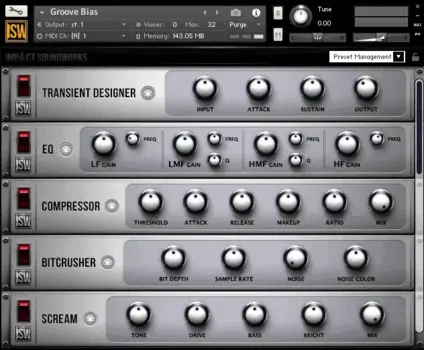 Sample/Sound Library Impact Soundworks Groove Bias: Vintage Drum Sounds (Digital product) - 3