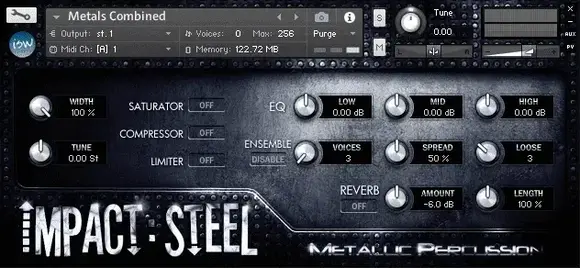 Sample/Sound Library Impact Soundworks Impact Steel: Cinematic Metallic Percussion (Digital product) - 2