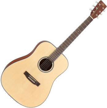 Akustická gitara SX SD304K Natural Matte Akustická gitara (Ako nové) - 2
