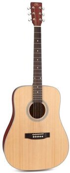 Akustická gitara SX SD204 SET Natural Akustická gitara - 4
