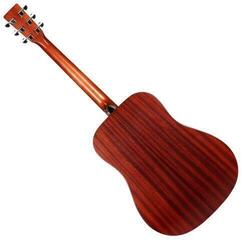 Dreadnought-gitarr SX SD704K Natural Dreadnought-gitarr - 2