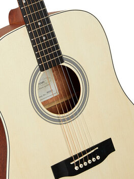 Akustická gitara SX SD304K Natural Matte Akustická gitara (Ako nové) - 5