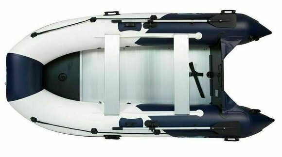 Inflatable Boat Gladiator Inflatable Boat B370AL 370 cm White-Blue - 3