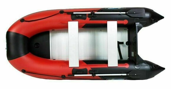 Uppblåsbar båt Gladiator Uppblåsbar båt B420AL 2022 420 cm Red-Svart - 3