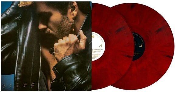 Schallplatte George Michael - Faith (Reissue) (Gatefold Sleeve) (Red Marble Coloured) (2 LP) - 2