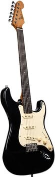 Electric guitar Henry's ST-1 Mamba 3S Black Electric guitar - 3