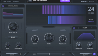Programski Plug-In efekti Minimal Audio Flex Chorus (Digitalni proizvod) - 1