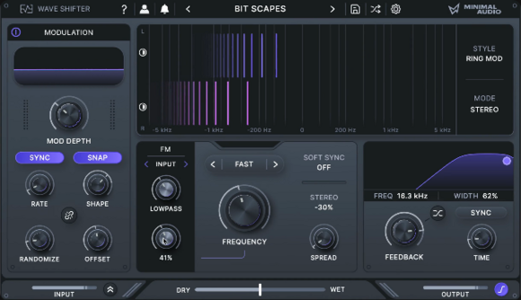 Studio-Effekt-Plugin Minimal Audio Wave Shifter (Digitales Produkt) - 2
