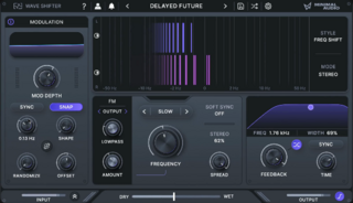 FX protsessori tarkvara pistikprogramm Minimal Audio Wave Shifter (Digitaalne toode) - 2