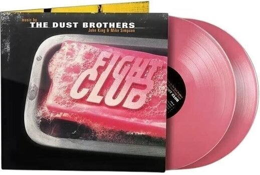 Vinilinė plokštelė The Dust Brothers Fight Club Ost (Limited Edition) (Pink Coloured) (Syeor 2026) (140 g) (2 LP) - 2