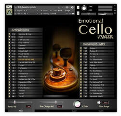 Библиотека със звукови ефекти Best Service Emotional Cello Crossgrade (Дигитален продукт) - 1