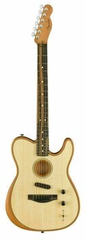 Special Acoustic-electric Guitar Fender American Acoustasonic Telecaster Natural - 7