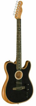 Elektroakoestische gitaar Fender American Acoustasonic Telecaster Zwart - 7