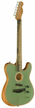 Special Acoustic-electric Guitar Fender American Acoustasonic Telecaster Surf Green - 7