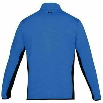 Hættetrøje/Sweater Under Armour Reactor Hybrid 1/2 Zip Mens Sweater Midnight Blue/Platinum L - 3