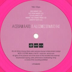 Disc de vinil A Certain Ratio - It All Comes Down To This (Limited Edition) (Neon Pink Coloured) (LP) - 3