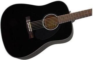 Ακουστική Κιθάρα Fender CD-60S WN Black Ακουστική Κιθάρα - 4