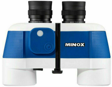 Jumelles marine Minox BN 7x50C II Compass Bleu / Blanc - 2