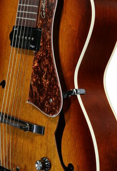 Semi-akoestische gitaar Godin 5th Avenue Kingpin P90 Cognac Burst - 2