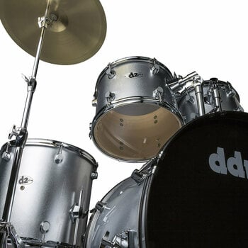Akustická bicí souprava DDRUM D2 Brushed Silver - 2